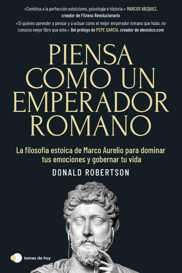 Portada de Piensa como un emperador romano