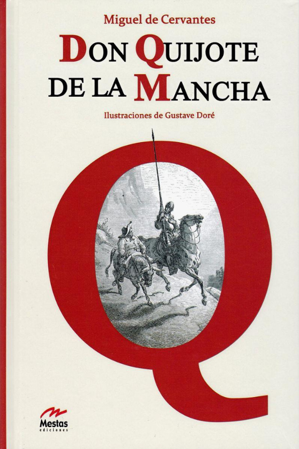 Portada de Don Quijote de la Mancha